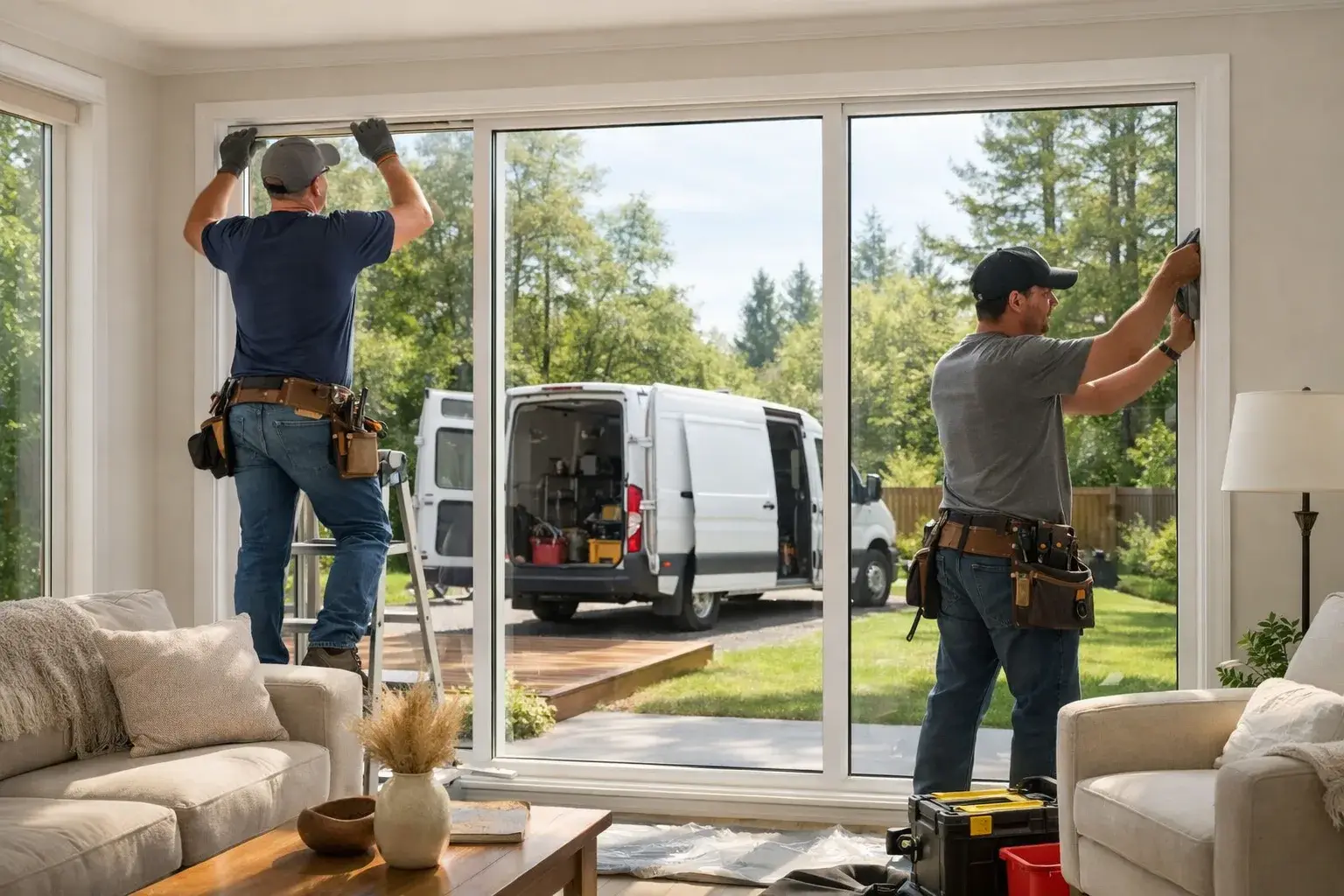 Wyndham — window installation