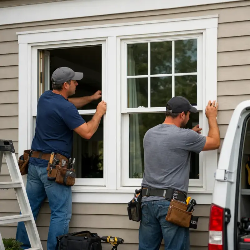 Double-Hung Windows Partlow