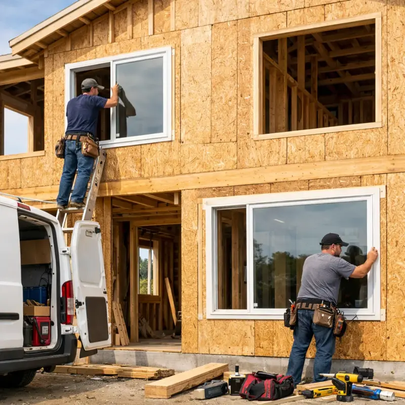 New Construction Windows Partlow